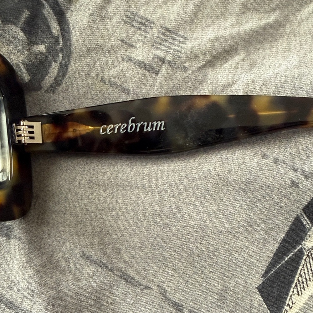 NWOT VALLEY EYEWEAR CEREBRUM TORTISHELL UNISEX GLASSES - Picture 5 of 9